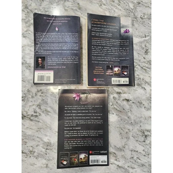 Natasha Preston Thrillers 3 Books The Lost, The Twin, The Cellar VERY GOOD - Picture 2 of 4